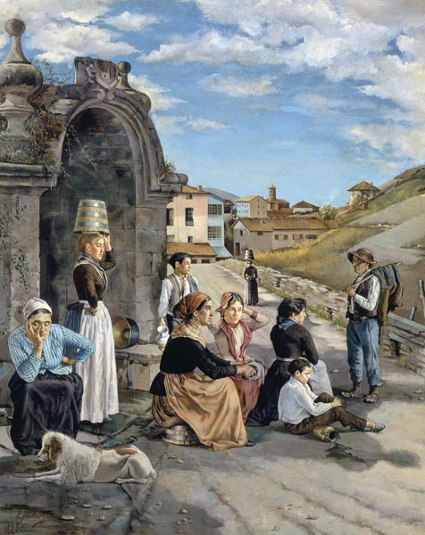 The Spring of Eibar from Ignazio Zuloaga