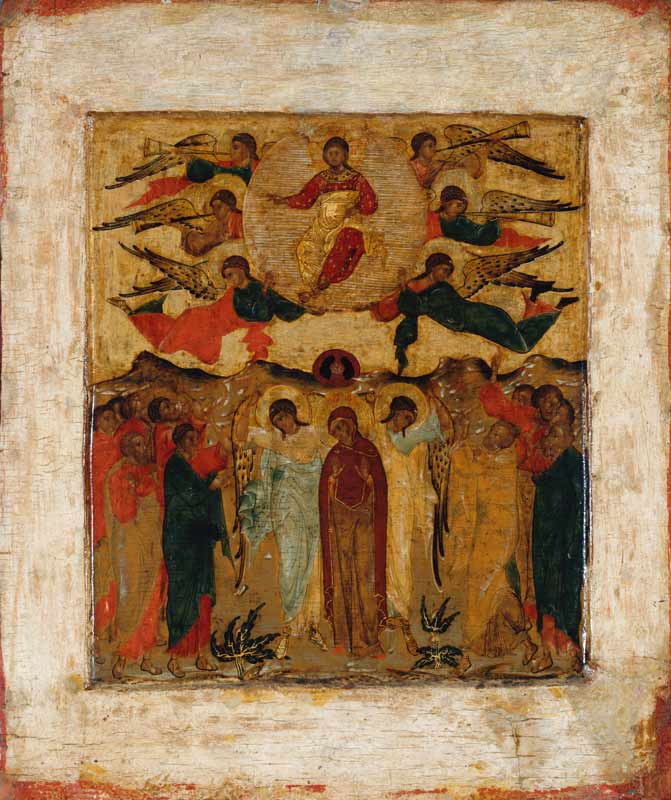 Die Himmelfahrt Christi. from Ikone (russisch)