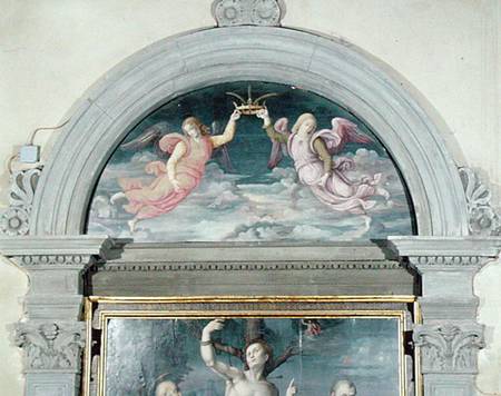SS. Benedict, Dominic and Sebastian from Il Bacchiacca