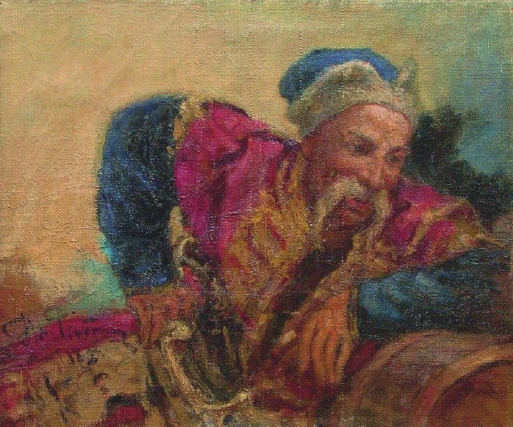 Otaman Ivan Sirko from Ilja Efimowitsch Repin