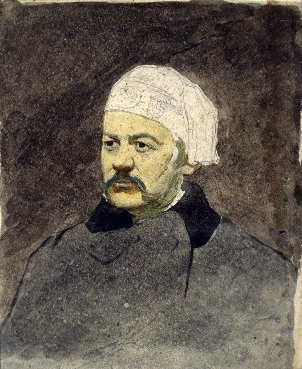 Portrait of the composer Michail I. Glinka (1804-1857) from Ilja Efimowitsch Repin