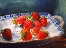 Erdbeeren in Porzellanschale from Ingeborg Kuhn
