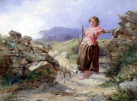 The Little Shepherdess from Isaac Henzell
