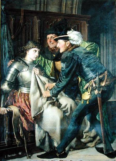 Joan of Arc (1412-31) Insulted in Prison from Isidore Patrois