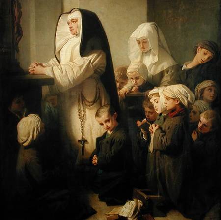 The Prayer of the Children Suffering from Ringworm from Isidore Pils