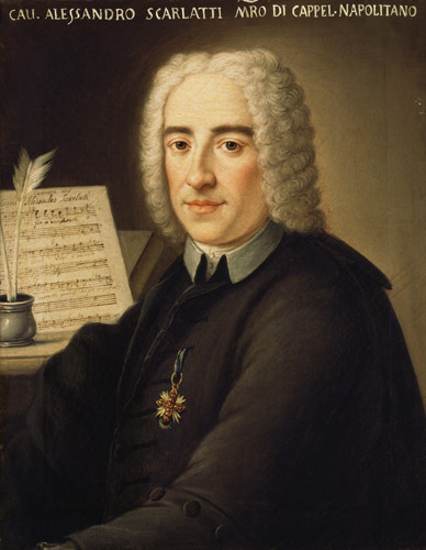 Alessandro Scarlatti (1660-1725) from Scuola pittorica italiana
