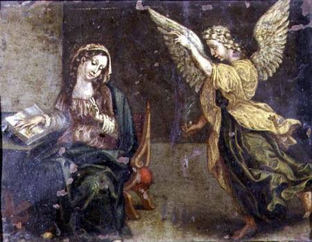 The Annunciation from Scuola pittorica italiana