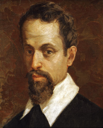Claudio Monteverdi (1567-1643) from Scuola pittorica italiana