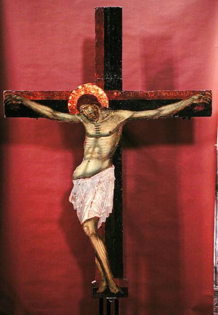 Crucifix from Scuola pittorica italiana