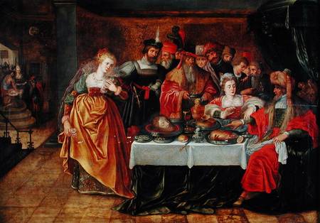 The Feast of Herod from Scuola pittorica italiana