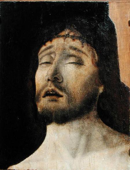Head of the Dead Christ from Scuola pittorica italiana