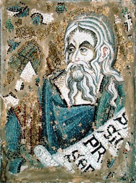 Head of the Prophet Abraham from Scuola pittorica italiana
