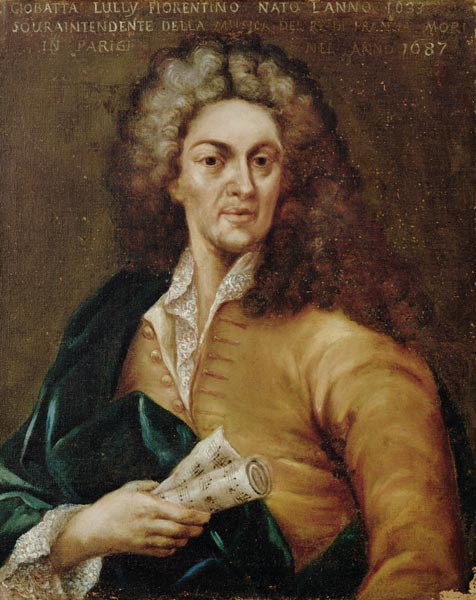 Jean-Baptiste Lully (1632-87) from Scuola pittorica italiana