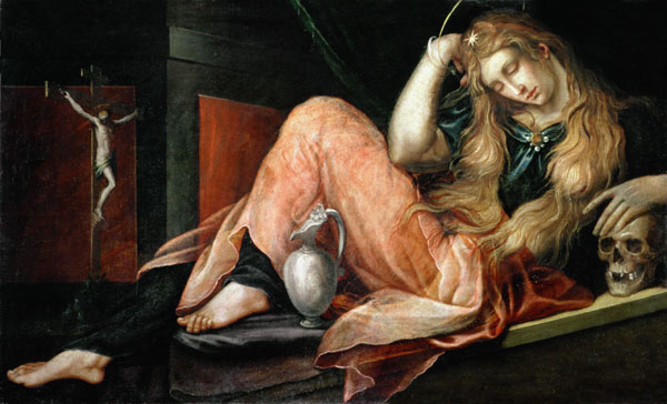 The Magdalene from Scuola pittorica italiana