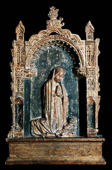 Madonna and Child within a Tabernacle from Scuola pittorica italiana