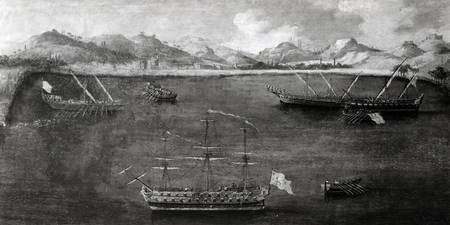 One of the Naval Exploits of the Famous Sailor, Mattio Ivanovich da Dobrota from Scuola pittorica italiana