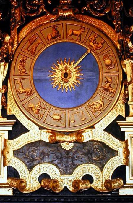 Orologio Zodicale (Zodiac Clock) from Scuola pittorica italiana
