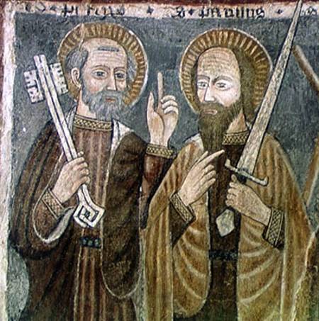 St. Peter and St. Paul from Scuola pittorica italiana