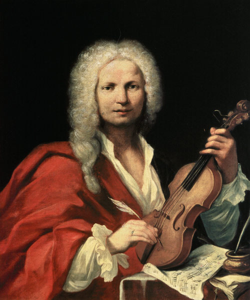 Portrait of Antonio Vivaldi (1678-1741) from Scuola pittorica italiana