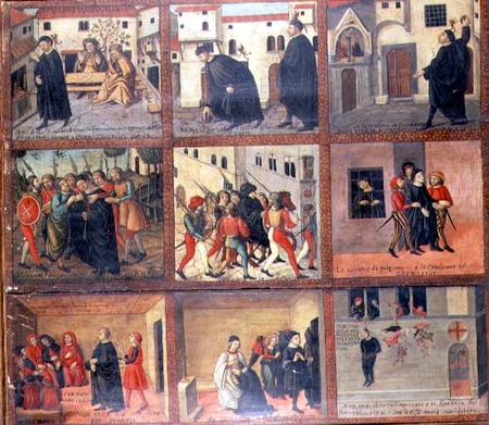 The Story of Antonio di Giuseppe Rinaldeschi, a Florentine Noble, Florentine School from Scuola pittorica italiana