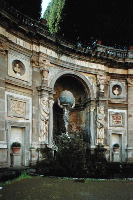 'Teatro dell'Aqua' (Water Theatre) from Scuola pittorica italiana