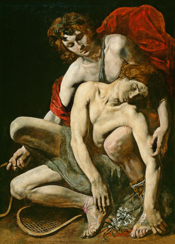 The Death of Hyacinthus from Scuola pittorica italiana