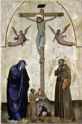 Crucifixion with St. Francis of Assisi and a Donor