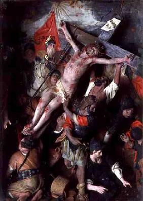 The Crucifixion (a Sicilian Risorgimento painting)