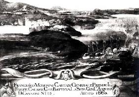 General Francesco Morosini (1618-94) Capturing Fort Calami, Crete from the Turks