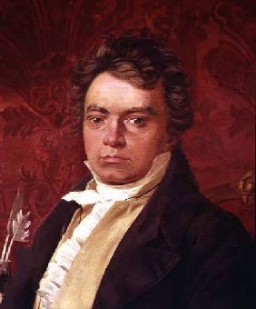 Portrait of Ludwig Van Beethoven (1770-1827)
