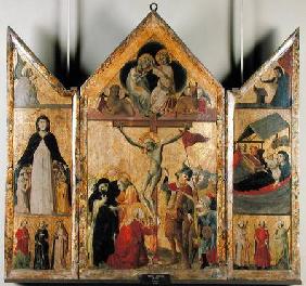 Triptych with Scenes from the Life of the Virgin