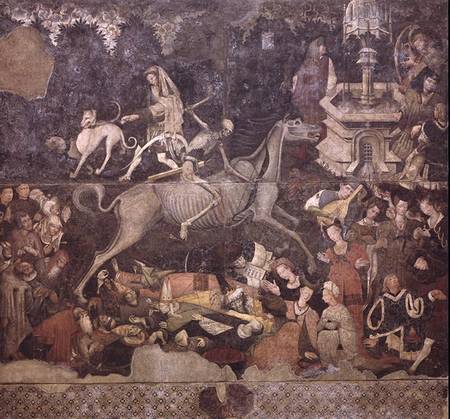 The Triumph of Death from Scuola pittorica italiana