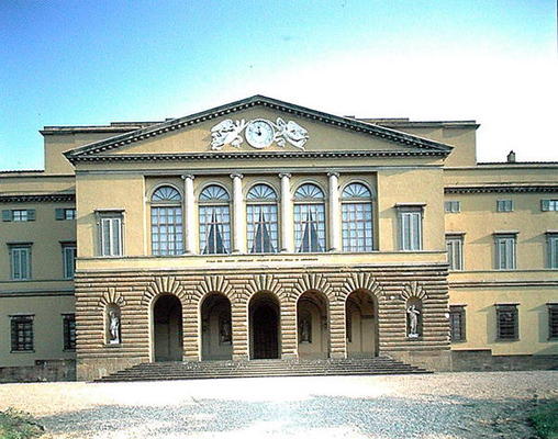 View of the facade (photo) from Scuola pittorica italiana