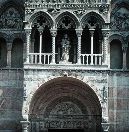 West facade from Scuola pittorica italiana