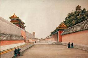 The Imperial Palace in Peking, from a collection of Chinese Sketches