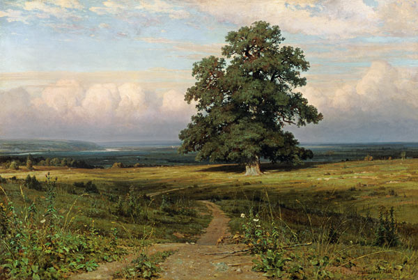 Shishkin / On barren heathland / 1883 from Iwan Iwanowitsch Schischkin