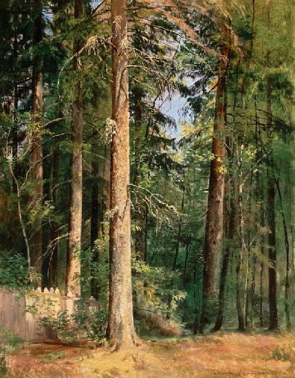 I.I.Shishkin, Forest, 1892