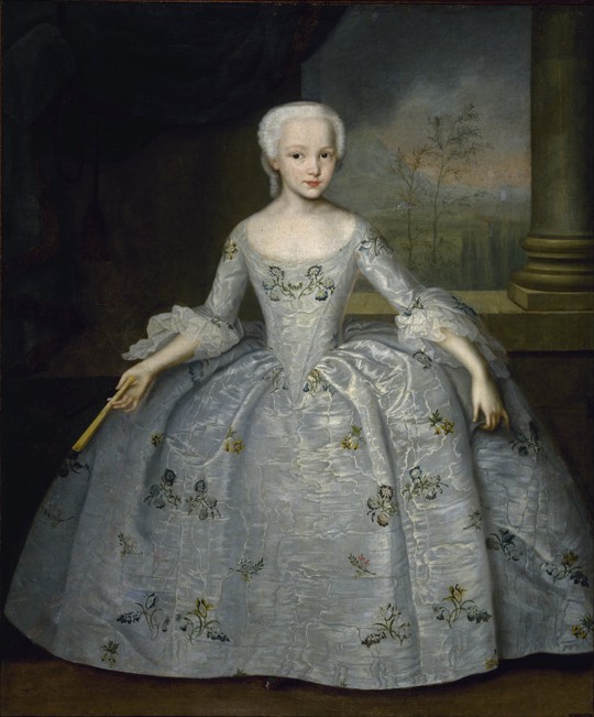 Portrait of Sarah Eleanore von Fermor from Iwan Jakowlewitsch Wischnjakow