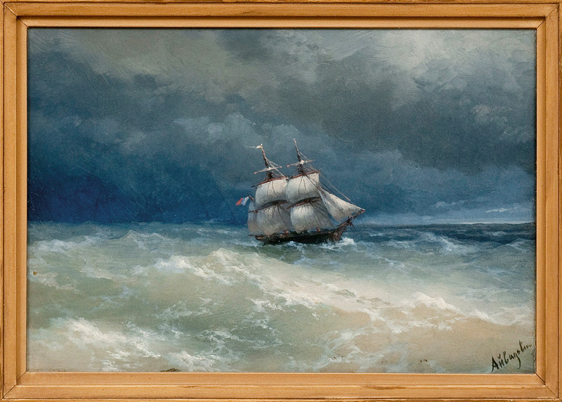 Stormy Sea from Iwan Konstantinowitsch Aiwasowski