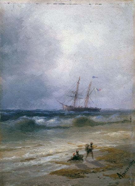 Ship out at Sea