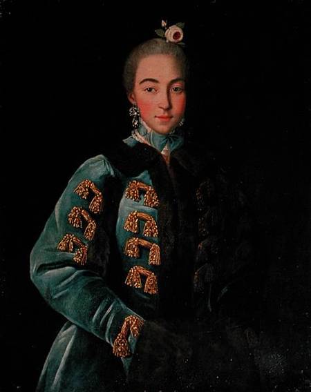 Portrait of Countess Anna Sheremetyeva from Ivan Petrowitsch Argunov