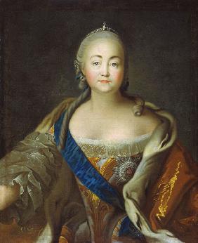 Portrait of Empress Elisabeth (1709-1762)