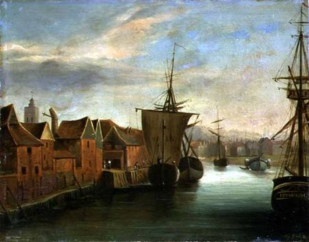 St. Catherine's Quay, Ipswich from Jabez Hare