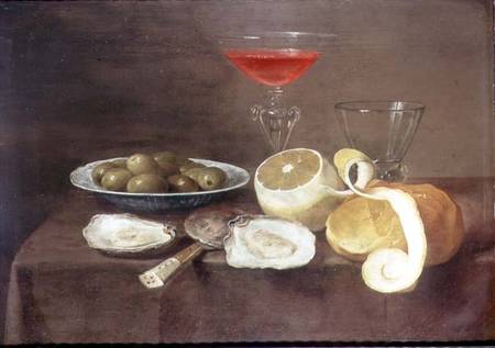 Still Life with Oysters from Jacob Foppens van Es