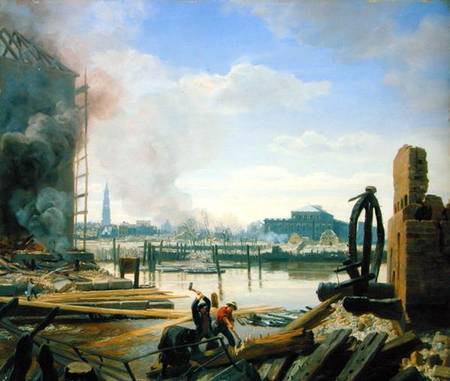 Hamburg After the Fire from Jacob Gensler