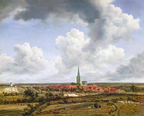 Ansicht von Ootmarsum from Jacob Isaacksz van Ruisdael