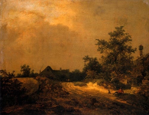 Bauernhäuser in den Dünen from Jacob Isaacksz van Ruisdael