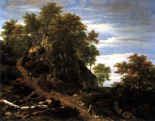 Bergige Landschaft from Jacob Isaacksz van Ruisdael
