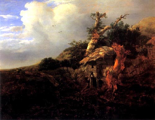 Dünenlandschaft mit Hütte from Jacob Isaacksz van Ruisdael