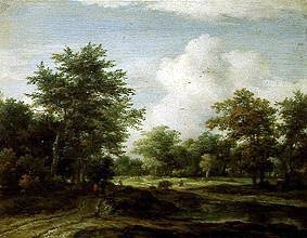 Kleine Waldlandschaft. from Jacob Isaacksz van Ruisdael